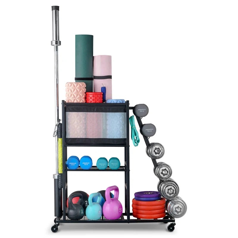 Metal Freestanding Multi-Use Sports Rack